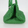 Secondhand Bottega Veneta Intrecciato Green Leather Bags