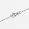 Secondhand Tiffany & Co. Metro Cross Pendant Necklace 18K White Gold and Diamonds