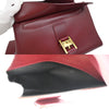 Gucci Belt Buckle Top Handle Bag Leather