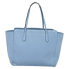 Secondhand Gucci Swing Tote Blue Leather Bags