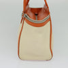 Secondhand Salvatore Ferragamo Gancini Tote Canvas and