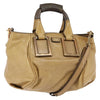 Secondhand Chloe Ethel Handbag Beige Leather Bags