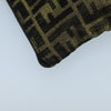 Fendi Vintage Zip Pouch Zucca Canvas