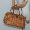 Secondhand MCM Visetos Handbag Canvas and