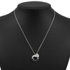 Secondhand Tiffany & Co. Heart stencil Necklace Silver 925
