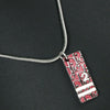 Secondhand Christian Dior Trotter Motif Necklace Engraved