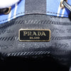 Secondhand Prada Drawstring Bucket Bag Canvas and Wicker