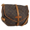 Louis Vuitton Saumur Handbag Monogram Canvas