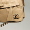Chanel Ruffle Chain Pochette Lambskin