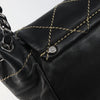 Chanel Wild Stitch chain Flap Shoulder Bag Leather