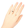 Secondhand Cartier Love Wedding Band 1 Diamond Ring 18K Rose Gold with Diamond