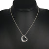 Secondhand Tiffany & Co. Elsa Peretti Open Heart Pendant Necklace Sterling
