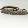 Secondhand Gucci Vintage Double Belt Bag GG Canvas with