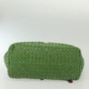 Secondhand Bottega Veneta Intrecciato Green Leather Bags