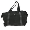 Secondhand Prada Weekend Duffle Bag Tessuto with Saffiano