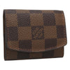 Secondhand Louis Vuitton Cufflinks Case Damier