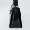 Secondhand Gucci Vintage Handbag Black Patent Leather Bags