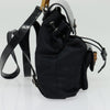 Secondhand Gucci Vintage Bamboo Backpack Nylon and