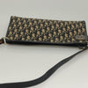 Christian Dior Vintage Trotter Shoulder Bag Canvas