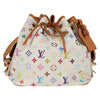 Secondhand Louis Vuitton Petit Noe Handbag Monogram Multicolor