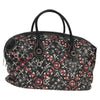 Secondhand Chanel Optic Coco Bowler Bag Printed Coated Canvas with Caviar
