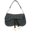 Secondhand Christian Dior Vintage Double Saddle Bag Diorissimo