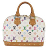 Secondhand Louis Vuitton Alma Handbag Monogram Multicolor