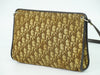 Christian Dior Vintage Trotter Crossbody Bag Diorissimo Coated Canvas