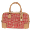 Secondhand Loewe Amazona Bag Leather and Jacquard