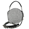Secondhand Chanel Evening On The Moon Round Evening Bag Glittered PVC with Patent