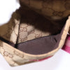 Secondhand Gucci Vintage Double Belt Bag GG Canvas with