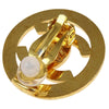 Chanel CC Round Earrings Metal