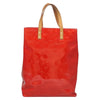 Louis Vuitton Reade Handbag Monogram Vernis