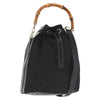 Secondhand Gucci Vintage Bamboo Bucket Bag Nylon and