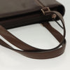 Secondhand Burberry Handle Tote Brown Leather Bags