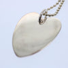 Secondhand Gucci Heart Necklace Silver Jewelry