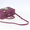 Secondhand Loewe Amazona Bag Purple Leather Bags
