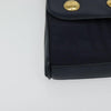 Burberry Flap Shoulder Bag Canvas
