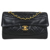 Chanel Vintage CC Chain Flap Bag Quilted Lambskin