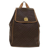 Secondhand Celine Vintage Drawstring Flap Backpack Macadam