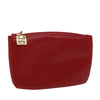 Secondhand Givenchy 4G pouch Red Leather Accessories