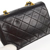 Chanel Vintage CC Chain Flap Bag Quilted Leather
