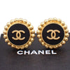 Secondhand Chanel CC Round Earrings