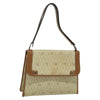 Secondhand Christian Dior Vintage Honeycomb Shoulder Bag Canvas and
