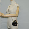 Secondhand Chanel Lady Handle Flap Card Holder on Chain Quilted