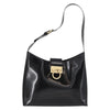 Salvatore Ferragamo Gancini Shoulder Bag Leather