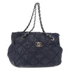 Chanel Ultra Stitch Chain Tote Quilted Calfskin