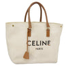 Celine Horizontal Cabas Tote Canvas with Leather