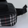 Secondhand Burberry Waist Bag Black Nylon Bags
