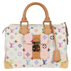 Secondhand Louis Vuitton Speedy Handbag Monogram Multicolor